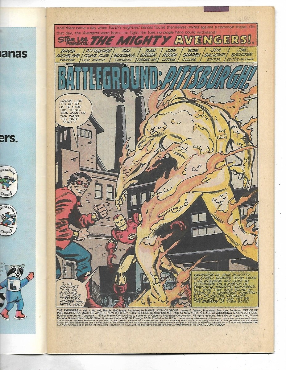 Avengers #193, 1980, NM, 9.2, Stan Lee era classic, Bronze Age | eBay