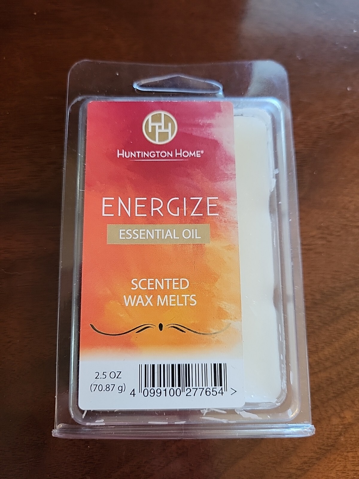1 Pack Of Huntington Home HH Essential Oil Scented Wax Melts Energize 2