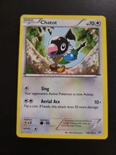 Pokemon TCG Card 2015 Breakthrough  - Chatot 128/162 