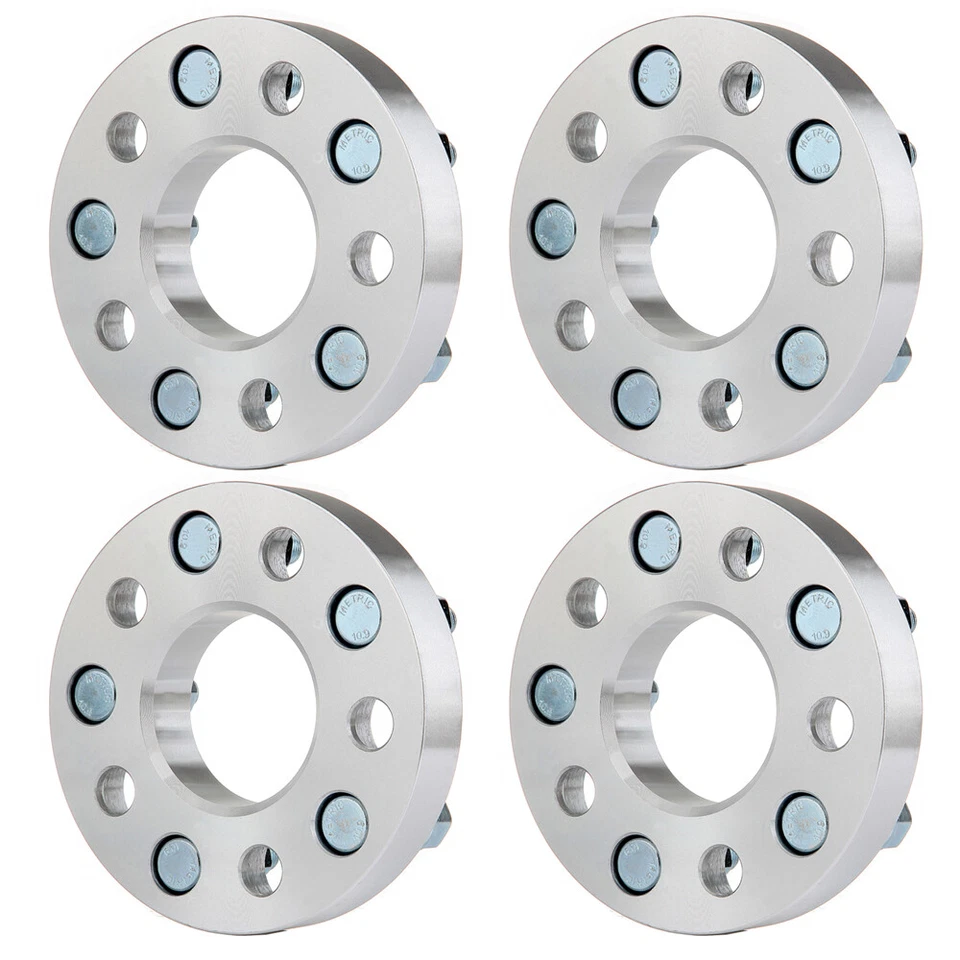 4 pcs 5x110 1" Wheel Apdaters to 5x114.3 For Chevrolet HHR Cobalt Malibu 5 Lug - Imagem 3 de 4