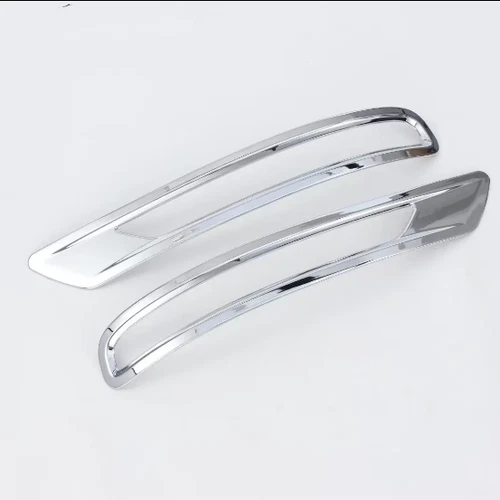 ABS Chrome Rear Fog Light Cover Trim 2pcs for Mitsubishi Outlander 2022-2024 - Picture 8 of 9