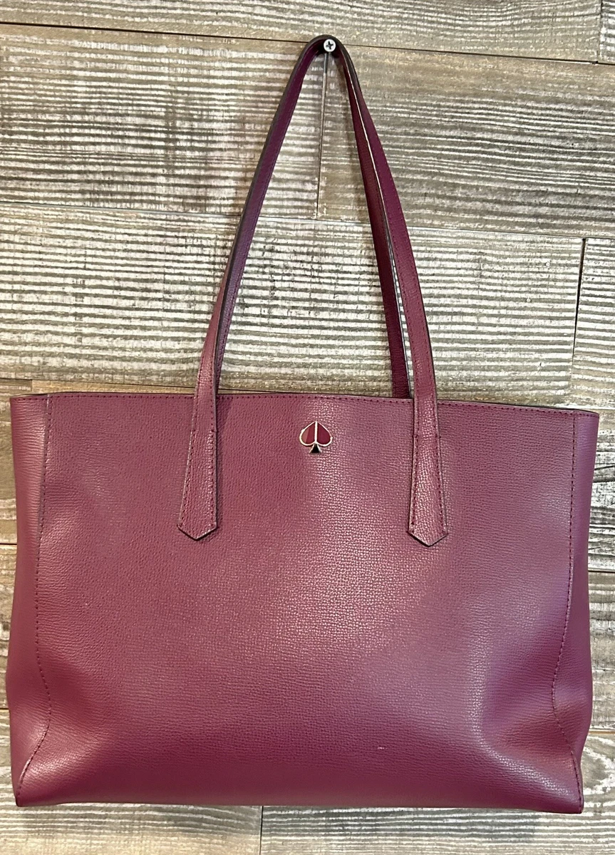 Kate spade maroon tote bag Clearance