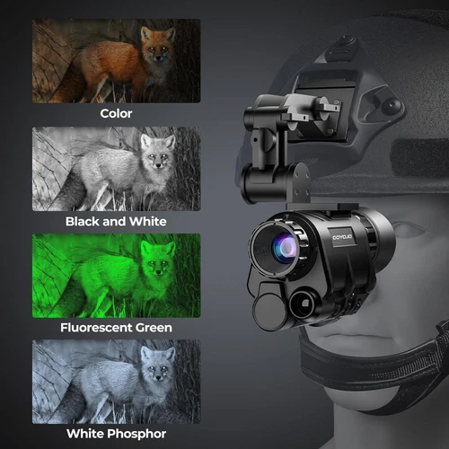 NVG30 1920x1080P Monocular Night Vision Goggles WiFi Hunting Observation Helmet - Picture 9 of 16