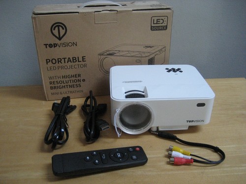TopVision T21 Mini Projector TESTED | eBay