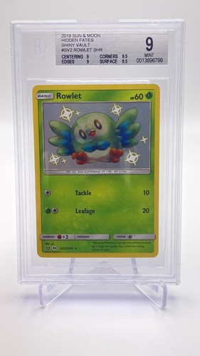 Rowlet graded BGS 9 for sale on eBay