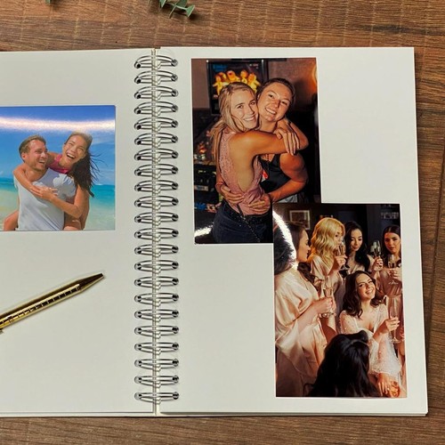 Large A4 Wedding Album Scrapbook Guest Book Boxed With Carriage AS-28 - Picture 2 of 3