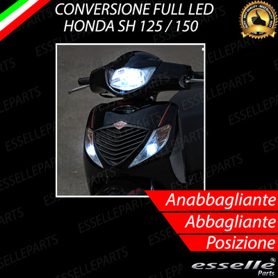 Kit Full LED Lampada H4 9000 LUMEN Anabbagliante Abbagliante Honda SH 125 2009 2012 I 8059694005343 - Foto 8