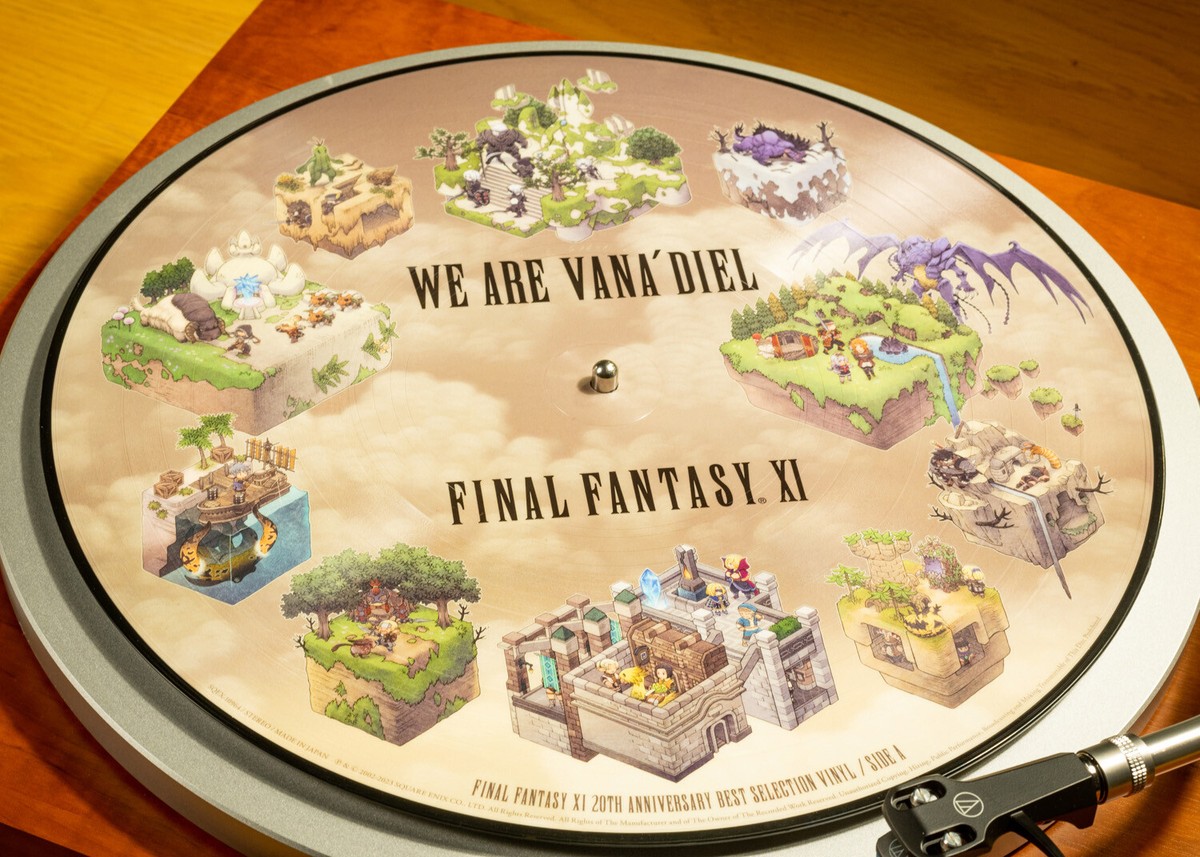 FINAL FANTASY XI 20TH ANNIVERSARY BEST SELECTION VINYL