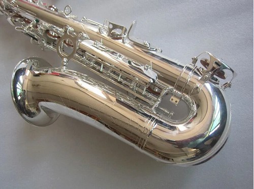 Neu Eb Altsaxophon Jupiter JAS-700Q Silvering Brass Sax E-Flat Instrument Sax - Bild 11 von 16