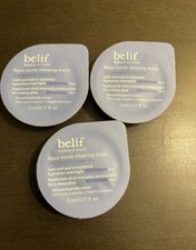 Belif Aqua Bomb Sleeping Mask .17 oz 5 ml sample size NEW X3