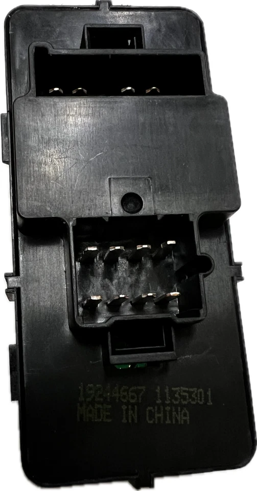 OEM GM 2001-2005 Pontiac Aztek Power Window Control Switch Front Left 19244667 Foto 2 de 3