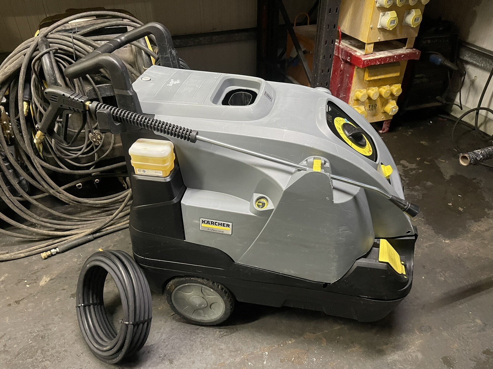 KARCHER HDS 6/12 STEAM CLEANER JET WASH 240 VOLT INC VAT DELIVERY eBay