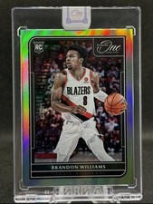 (3) 2021-22 Panini One and One Rookies Brandon Williams #124 18/99, 79/99, 81/99