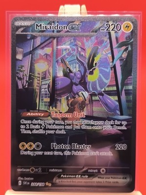 Miraidon ex 244/198 Scarlet & Violet Illustration Full Art Holo
