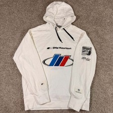 Puma Bmw Motorsport White Pullover Hoodie Mens Small M Graphic Sweatshirt Puma Bmw Motorsport White Pullover Hoodie Mens Small M Graphic Sweatshirt