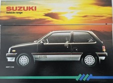 Suzuki Alto, SJ410, ST90 & Swift Vehicle Brochure From October 1984