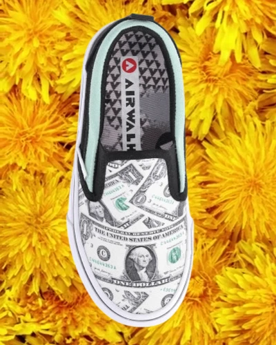 Airwalk Big Boys SIZE 6 Ride Slip-On Sneakers Canvas Slip-on NEW - Picture 4 of 22