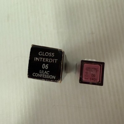Givenchy Lip Gloss Interdit Ultra Shiny Color Plumping Effect .21 oz New In Box