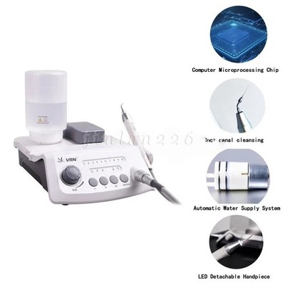 VRN-A8 Dental Portable Ultrasonic Piezo Scaler LED Detachable Handpiece