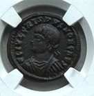 ROMAN EMPIRE - CRISPUS (AS CAESAR) AD316-326   CAMPGATE - NGC CH VF - FREE SHIP! — photo 3