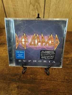 Def Leppard Euphoria CD 1999 Mercury Promises Paper Sun All Night Rock