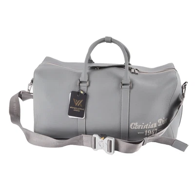 Sac de voyage DIOR by Birkenstock 1947 Signature Lingot 50 Duffle Calf Limited - Photo 1/4