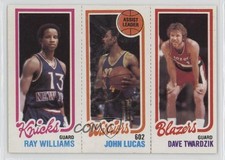 1980-81 Topps Ray Williams John Lucas Dave Twardzik #202-94-173 0z0n
