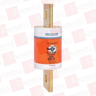 AJT500 Ferraz Shawmut AJT-500 500A  600VAC / 500VDC Low Voltage Fuse