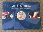 2000 The Millennium United States Silver Eagle Colorized Silver Coin