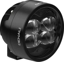 Denali Electronics D3 LED Fog Light Pod With DataDim 3.5" D Black White