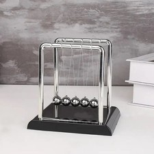 Newtons Cradle Steel Balance Ball Physics Sci...
