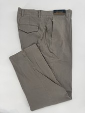 ROUNDTREE YORKE STRAIGHT FIT CASUAL CHINOS PANTS MENS SIZE 38X30 ZIP FLY NWT