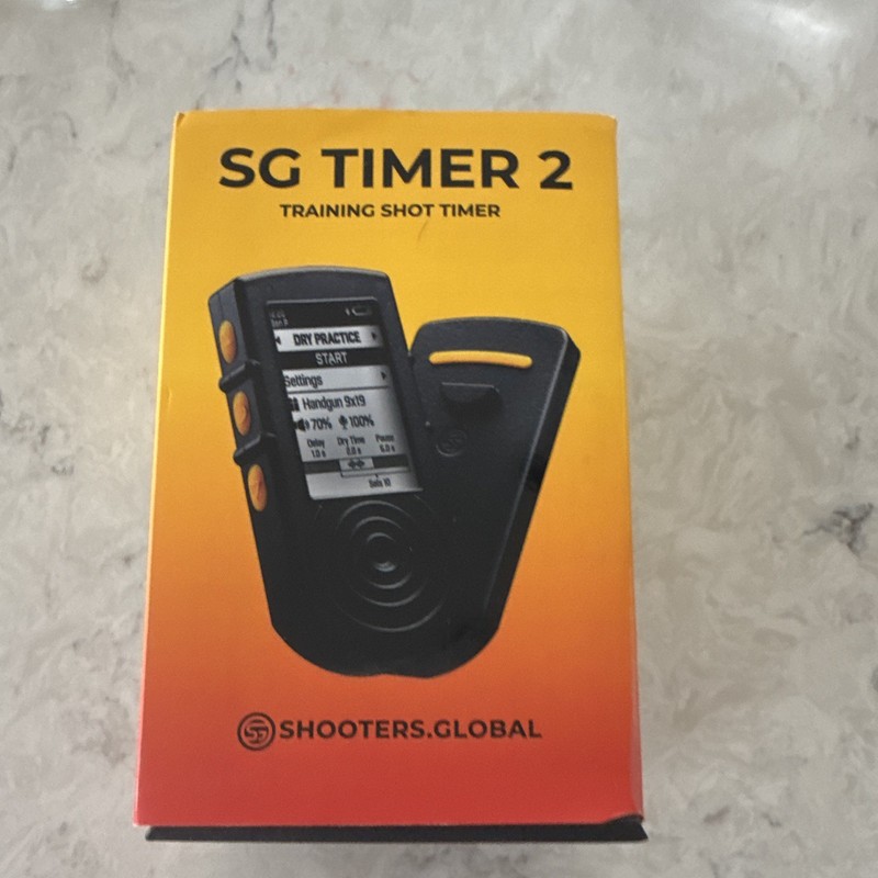 Shooters.Global SG Timer 2 Shot Timer Training Device for Shooting Sport