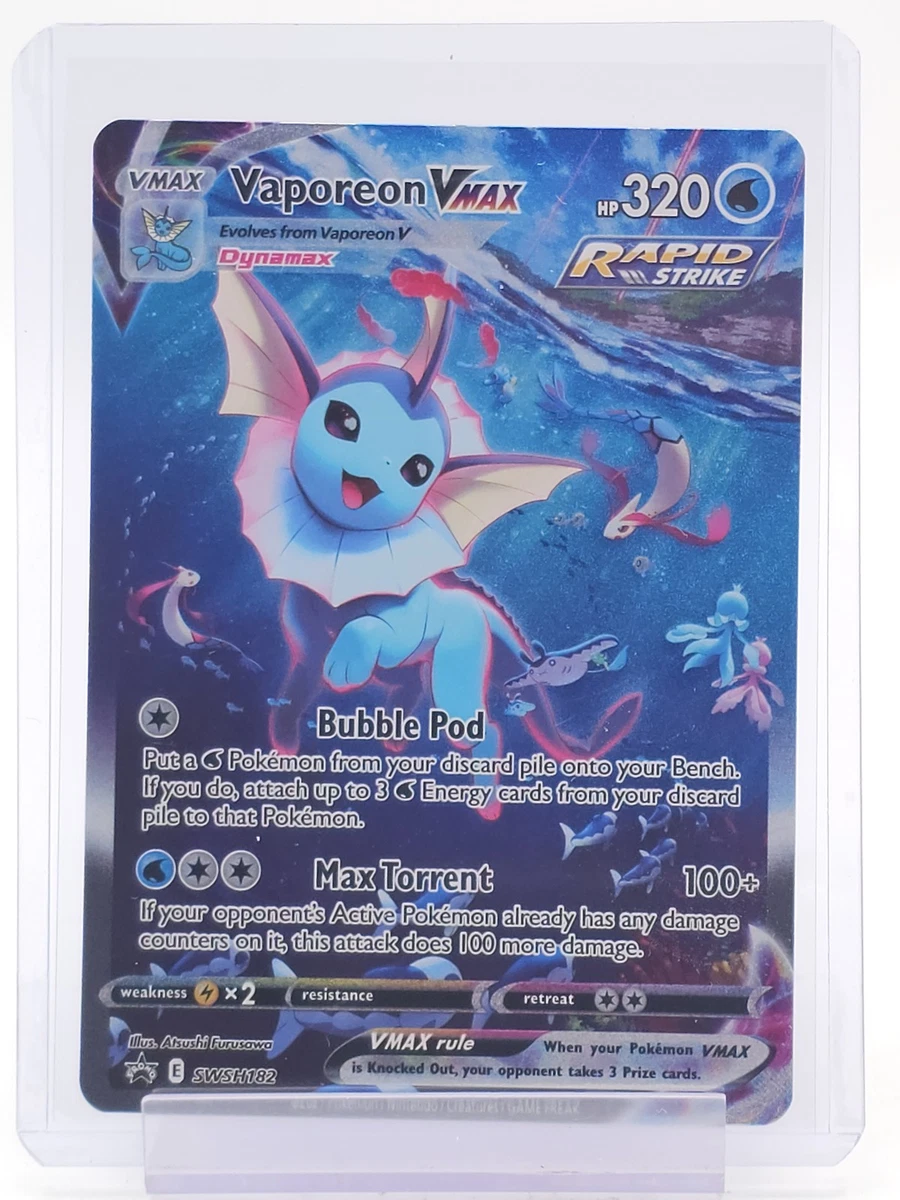 Vaporeon VMAX Pokémon TCG Cards for sale | eBay