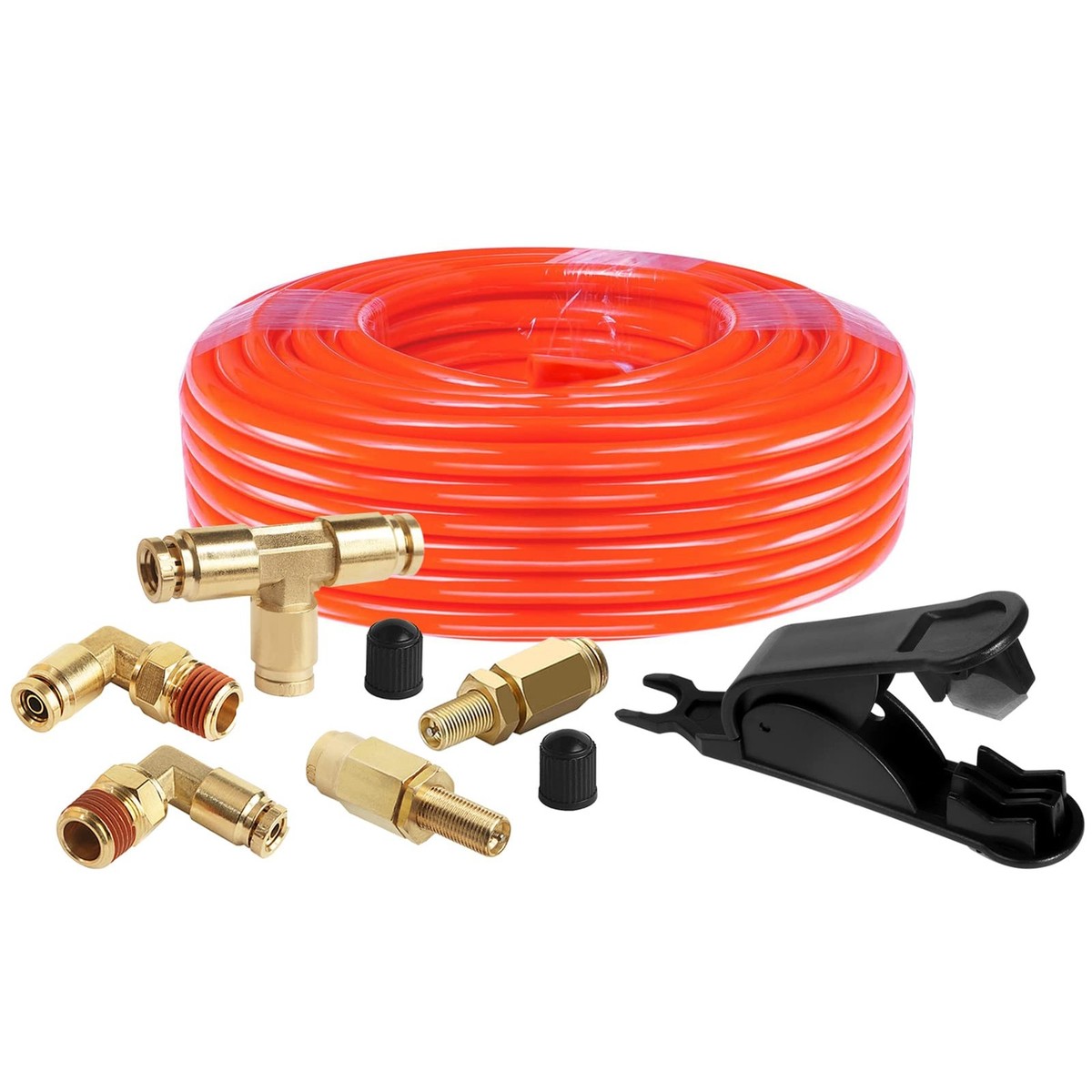 1/4 DOT Air Line Kit for Spring Bag Suspension Include Truck
