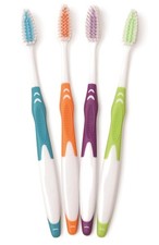 Individually Wrapped Bulk Premium Toothbrushes 144 Pack Oversized Easy Grip