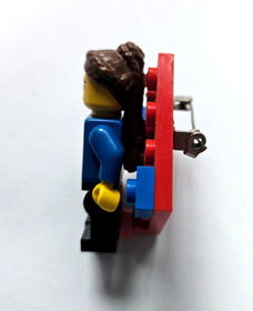 LEGO Star Wars Minifigure Padme Amidala Wearable Pin for  1999 Marketing Meeting