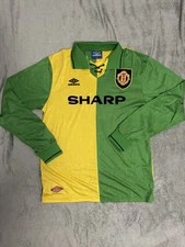 “RETRO” Manchester United 92/94 Away Men Jersey - Size XL (fits L)