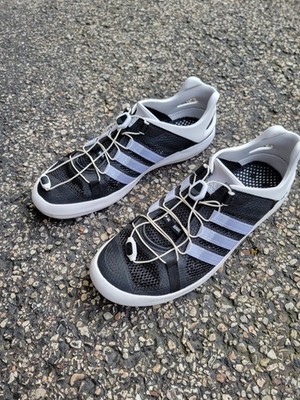 Adidas Climacool Boat Breeze Unisex Shoe Black & White Men Size 10 Women Size 11