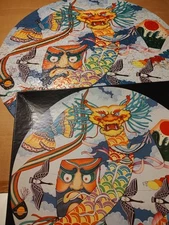 Soaring Spirits 500+ Pcs Circle Springbok Puzzle Hallmark Asian Dragon Kites Koi