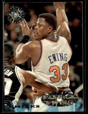 1995-96 Stadium Club #33 Patrick Ewing Knicks Basketball Card 1202S