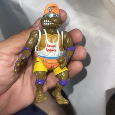 Sewer Spitting Spike N' Volley Don Teenage Mutant Ninja Turtles TMNT 1992