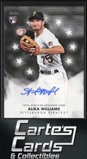 Alika Williams 2024 Topps #BSA2-AWS Baseball Stars Autographs Pittsburgh Pirates