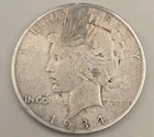 1934-S Peace Dollar $1 - San Francisco Mint