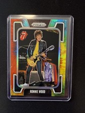 Panini Prizm Rolling Stones Ronnie Wood Tie Dye /49 #41 NM
