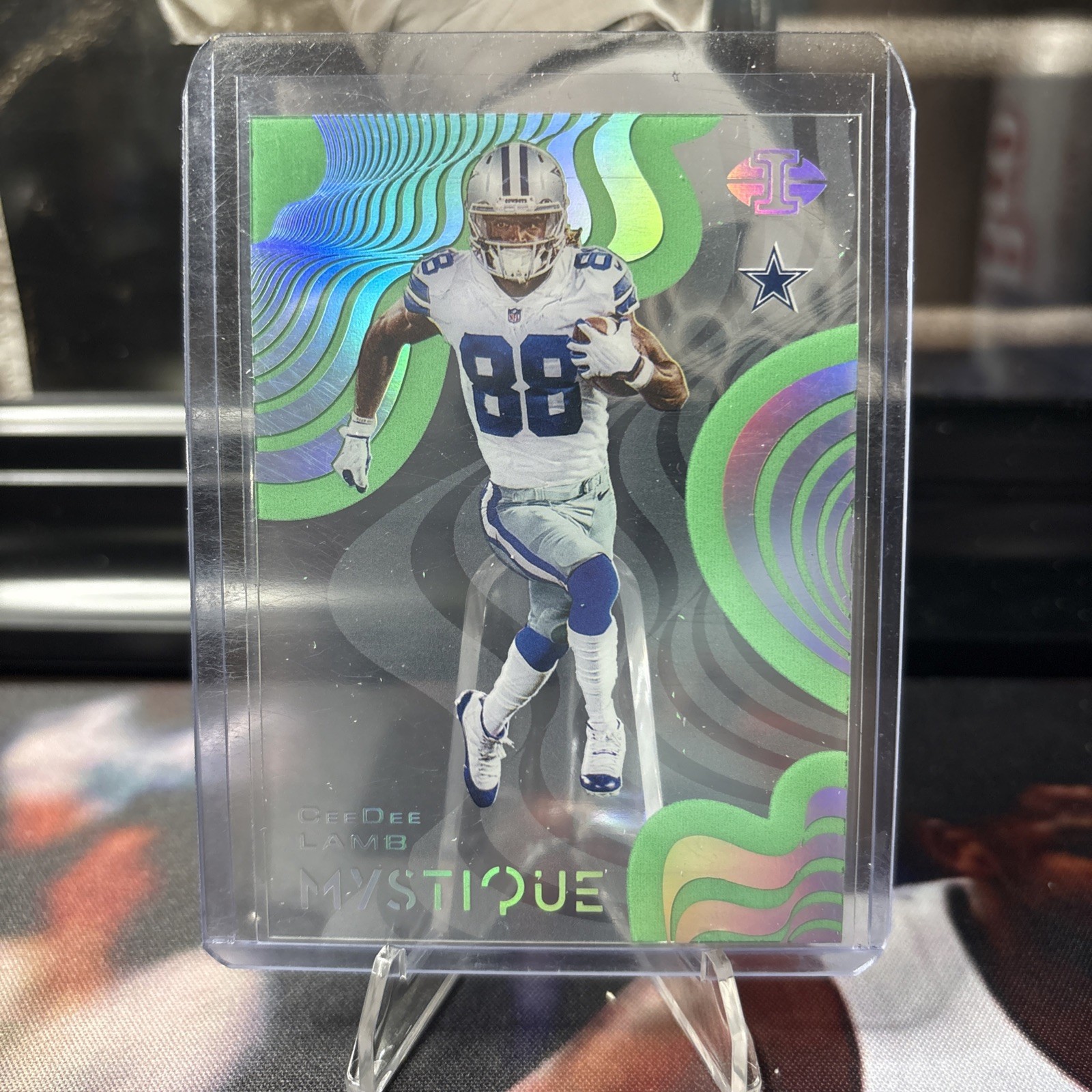 2020 Panini Illusions - Mystique CeeDee Lamb #MY8 Emerald (RC) Cowboys