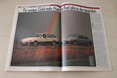 Auto Bild 09/1988 Ford Scorpio 2.0 CL mit 100PS besser als...?