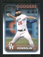 2024 Topps #87 Tony Gonsolin Los Angeles Dodgers 40492