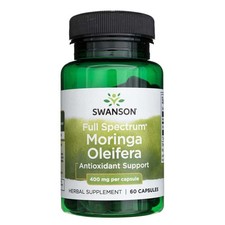 Swanson Moringa Oleifera Blatt 400mg 60 Kapse...