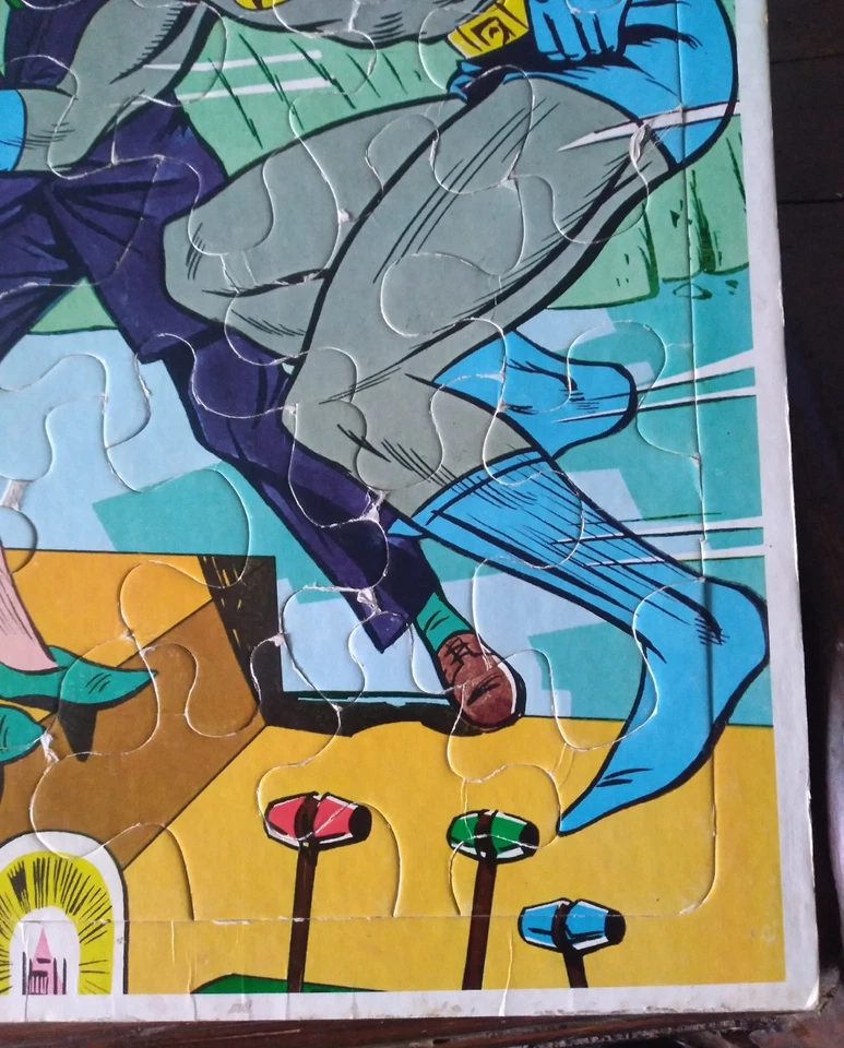 Vintage 60s  70s  Batman and Robin  Whitman Puzzle  Viewmaster Slides Sealed NOS - Image 4 of 4